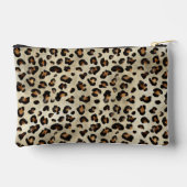 Pochette À Accessoires Impression d'animal léopard avec fausse feuille no (Verso)