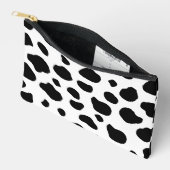 Pochette À Accessoires Impression De Vache, Motif De Vache, Spots De Vach (Ouvrir)