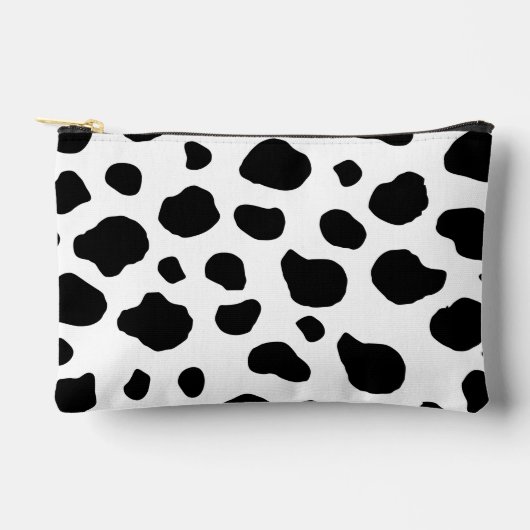 Pochette À Accessoires Impression De Vache, Motif De Vache, Spots De Vach (Recto)