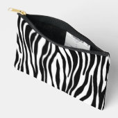 Pochette À Accessoires Impression Zebra (Ouvrir)