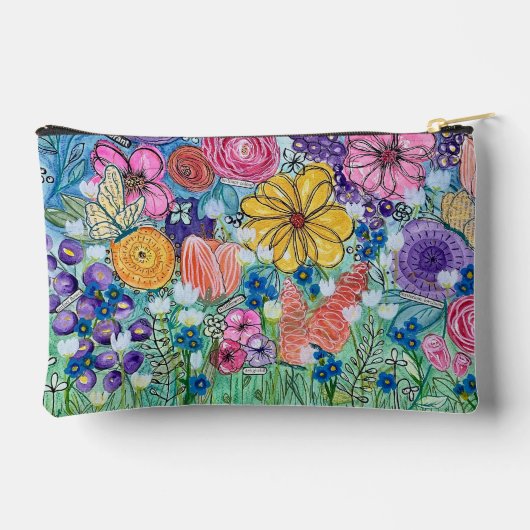 Pochette À Accessoires Imprimer Couper Coudre Petit Accessoire Pouch (Verso)