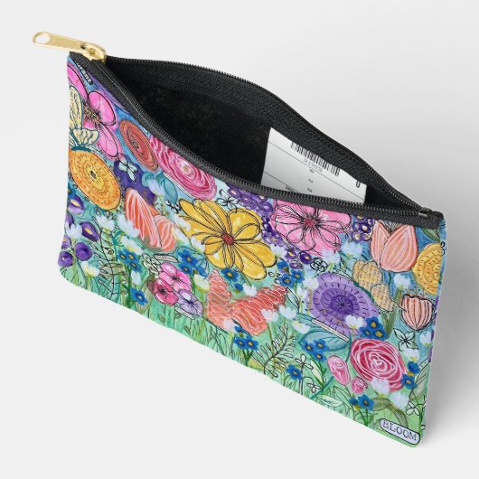 Pochette À Accessoires Imprimer Couper Coudre Petit Accessoire Pouch (Ouvrir)