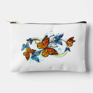 Pochette À Accessoires Infinité de papillons monarques