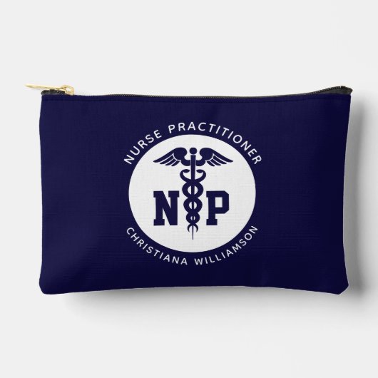 Pochette À Accessoires Infirmière de NP personnalisée Praticien Diplôme C (Recto)