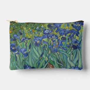 Pochette À Accessoires Iris, Peinture à l'huile florale, Vincent Van Gogh