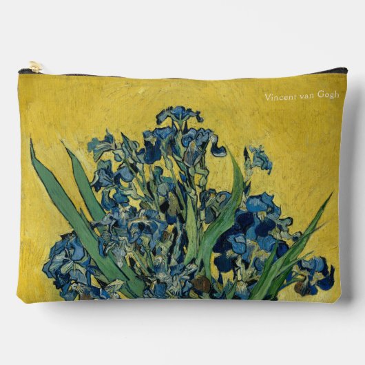 Pochette À Accessoires Irises - Vincent van Gogh Art (Recto)