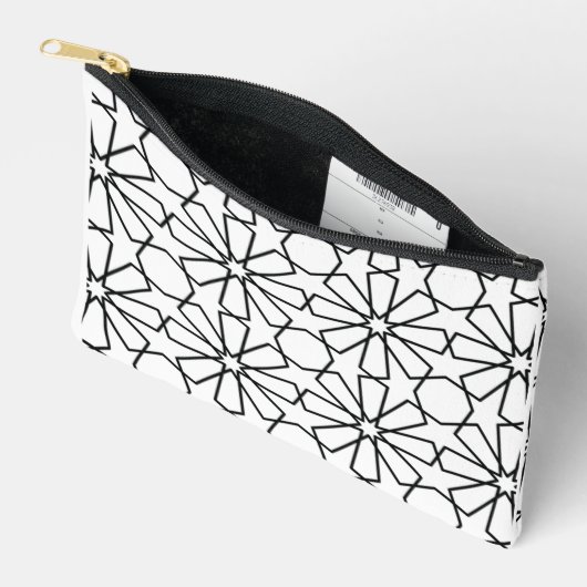 Pochette À Accessoires Islamic Geometric Pattern  Arabic Design   (Ouvrir)