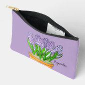 Pochette À Accessoires Jacinthes (Ouvrir)