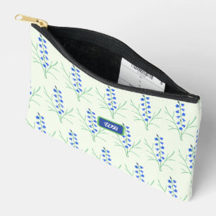 Pochette À Accessoires Jacinthes Pâle Vert