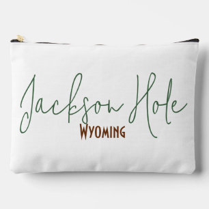 Pochette À Accessoires Jackson Hole, Wyoming Souvenir de Voyage