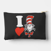 Pochette À Accessoires J'adore le Chat dans le Chapeau (Verso)