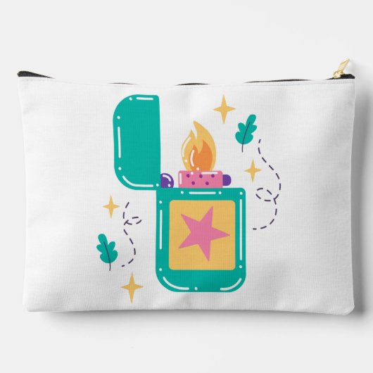 Pochette À Accessoires j'ai chaud (Verso)