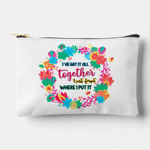 Pochette À Accessoires J'Ai Tout Compris, J'Ai Oublié Où J'Ai Mis