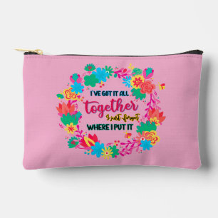 Pochette À Accessoires J'Ai Tout Compris, J'Ai Oublié Où J'Ai Mis