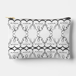 Pochette À Accessoires J'aime mon partenaire • Vous êtes mon chez-moi