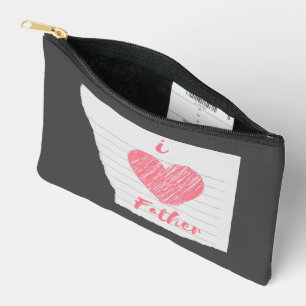 Pochette À Accessoires j'aime mon père