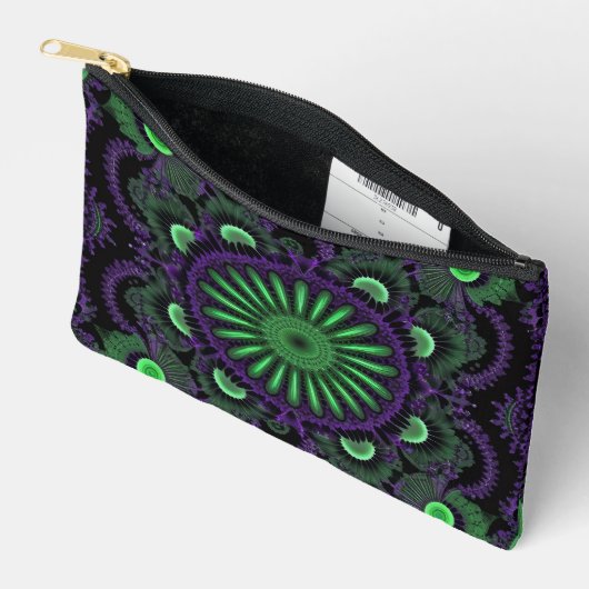 Pochette À Accessoires Jardin funky (Ouvrir)