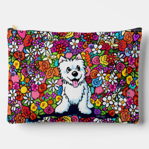 Pochette À Accessoires Jardin joyeux Westie