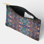 Pochette À Accessoires Jardin rose (Ouvrir)