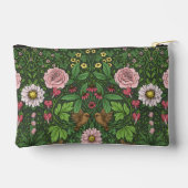 Pochette À Accessoires Jardin sauvage en vert (Verso)