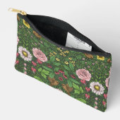 Pochette À Accessoires Jardin sauvage en vert (Ouvrir)