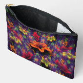 Pochette À Accessoires Jardin sous-marin - Abstrait (Ouvrir)