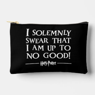 POCHETTE À ACCESSOIRES JE JURE SOLENNELLEMENT QUE JE N'AI RIEN DE BON EN 