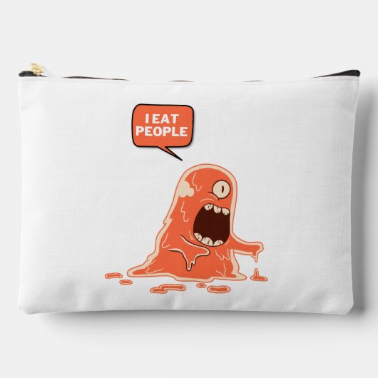 Pochette À Accessoires je mange des gens (Recto)