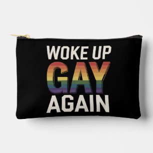 Pochette À Accessoires Je me suis réveillé gay encore drôle LGBTQ Fierté 
