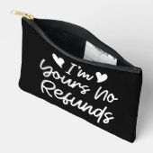 Pochette À Accessoires Je suis à vous Aucun remboursement Valentines Day (Ouvrir)