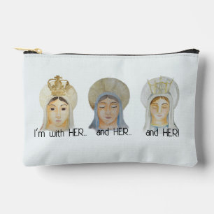 Pochette À Accessoires Je suis avec elle, elle et elle, et elle - Mary Pr