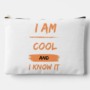 Pochette À Accessoires je suis cool et je le sais