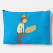 Pochette À Accessoires je suis fraîche et prête à travailler (Verso)