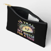Pochette À Accessoires J'échangerais ma soeur contre un Taco Cinco De May (Ouvrir)