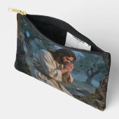 Pochette À Accessoires Jésus priant (Ouvrir)