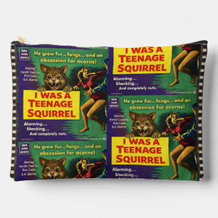 Pochette À Accessoires J'étais un écureuil adolescent Parodie