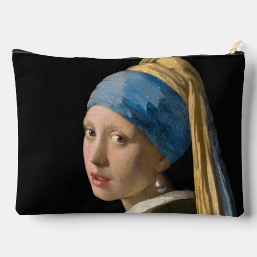 Pochette À Accessoires Johannes Vermeer - Fille avec une oreille perle (Verso)
