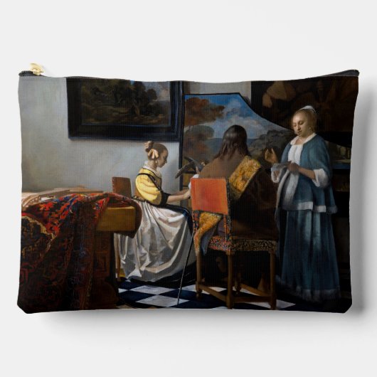 Pochette À Accessoires Johannes Vermeer - Le Concert (Recto)