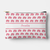 Pochette À Accessoires Joli éléphant rose éléphant (Recto)