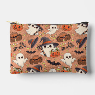 Pochette À Accessoires Joli fantôme d'Halloween de style Kawaii