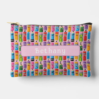 Pochette À Accessoires Joli imprimé crayon personnalisable