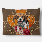 Pochette À Accessoires Joli petit Beagle. (Verso)