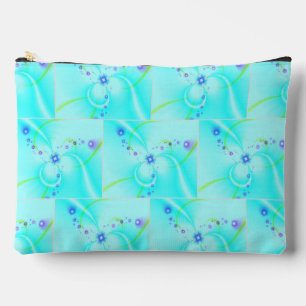 Pochette À Accessoires Jolie Fleur Bleue