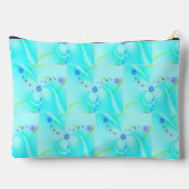 Pochette À Accessoires Jolie Fleur Bleue (Verso)