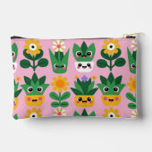 Pochette À Accessoires Jolie impression de plante en pot personnalisable (Verso)