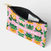 Pochette À Accessoires Jolie impression de plante en pot personnalisable (Ouvrir)