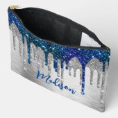 Pochette À Accessoires Jolie Parties scintillant bleue moderne Drivers mo (Ouvrir)