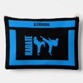 Pochette À Accessoires Joueuse de karaté, Cadeau d'anniversaire, Karaté f (Verso)