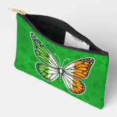 Pochette À Accessoires Jour de la Saint-Patrick papillon irlandais (Ouvrir)