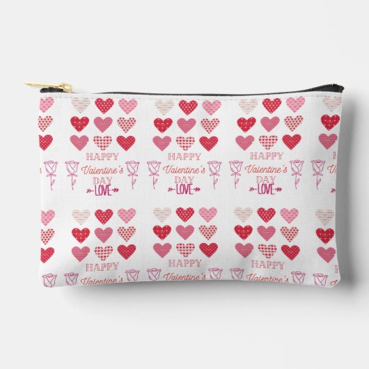 Pochette À Accessoires Joyeuse Saint-Valentin mon amour     (Recto)
